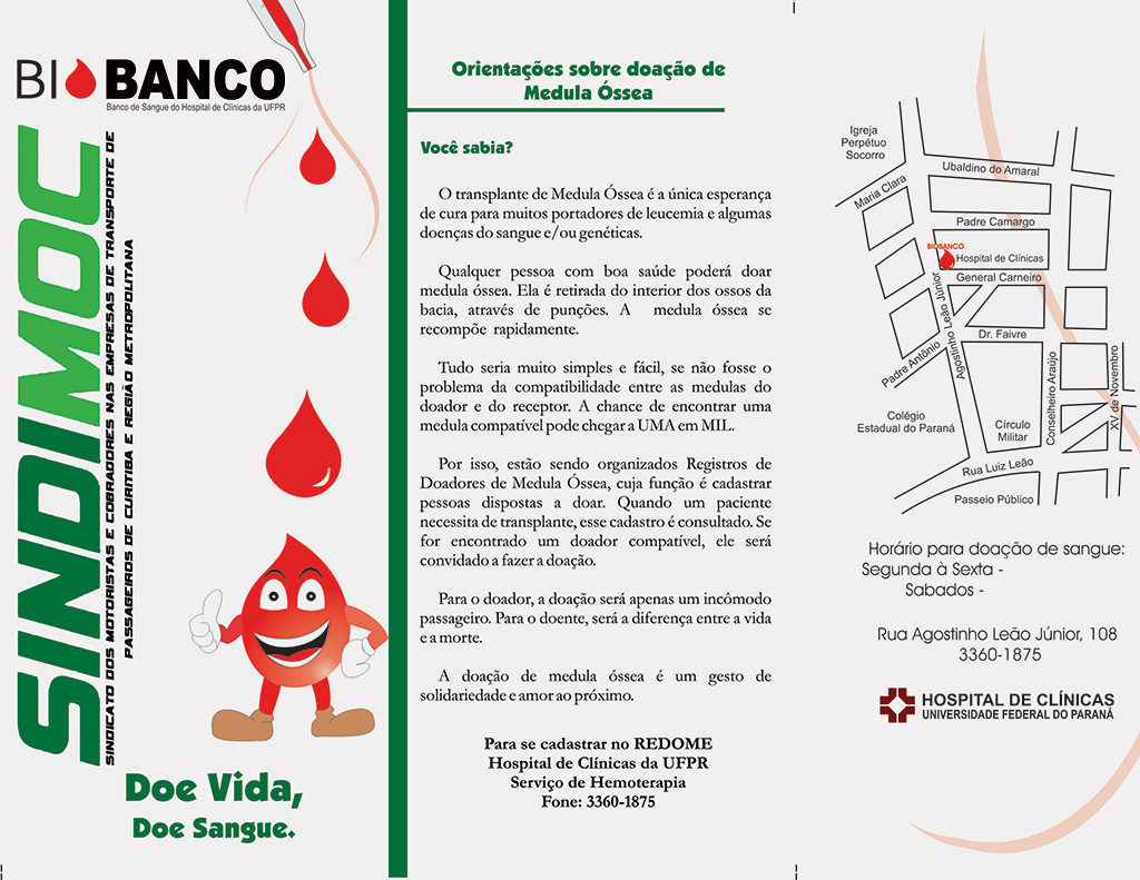 Sindimoc participa de campanha de doação de sangue