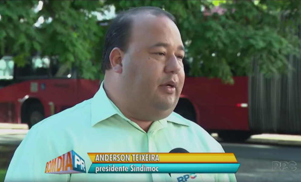 Anderson Teixeira fala sobre condições de trabalho em reportagem especial do Bom dia Paraná 